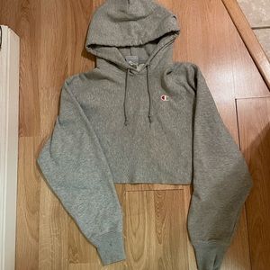 Cropped Champion Hoodie